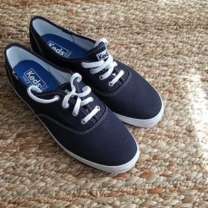 Keds Blue Ortholite Canvas Sneakers